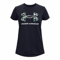 Girls 7-16 Under Armour Big Logo Tech Tee Black 18 Girls 7-16 Under Armour Big Logo Tech Tee Black -Under Armour SHOP unnamed file 3553