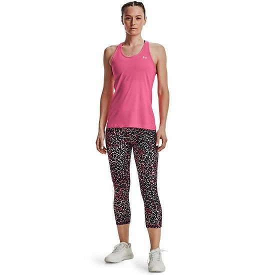 Women's Under Armour HeatGear® Racerback Tank Crystal Lilac 3 Women's Under Armour HeatGear® Racerback Tank Crystal Lilac - Image 3