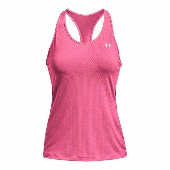 Women's Under Armour HeatGear® Racerback Tank Crystal Lilac 5 Women's Under Armour HeatGear® Racerback Tank Crystal Lilac - Image 5