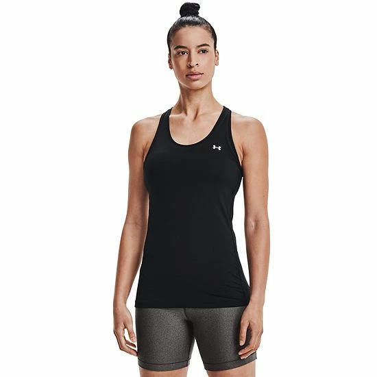 Women's Under Armour HeatGear® Racerback Tank Crystal Lilac 12 Women's Under Armour HeatGear® Racerback Tank Crystal Lilac - Image 12