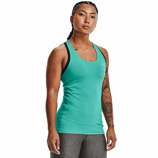 Women's Under Armour HeatGear® Racerback Tank Crystal Lilac 18 Women's Under Armour HeatGear® Racerback Tank Crystal Lilac - Image 18