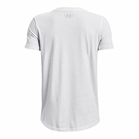 Boys 8-20 Under Armour Hoops Baseline Tee Black 2 Boys 8-20 Under Armour Hoops Baseline Tee Black - Image 2