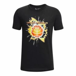 Boys 8-20 Under Armour Hoops Baseline Tee Black 9 Boys 8-20 Under Armour Hoops Baseline Tee Black -Under Armour SHOP unnamed file 3664