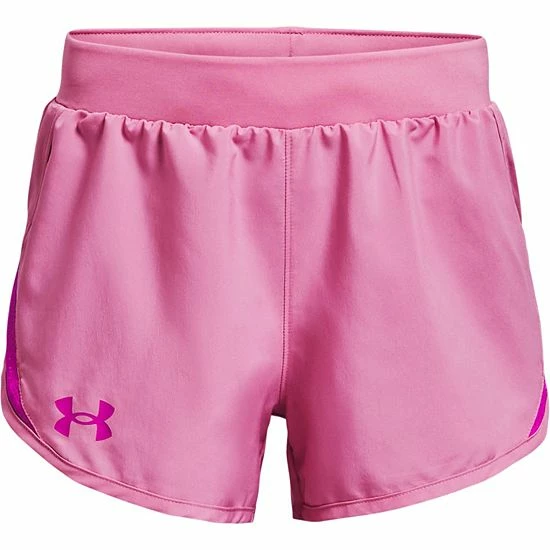 Girls 7-16 Under Armour Fly By Shorts Pitch Gray 10 Girls 7-16 Under Armour Fly By Shorts Pitch Gray - Image 10