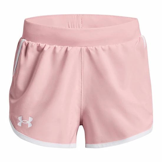 Girls 7-16 Under Armour Fly By Shorts Pitch Gray 18 Girls 7-16 Under Armour Fly By Shorts Pitch Gray - Image 18