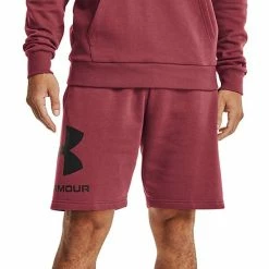 Men's Under Armour Rival Fleece Big Logo Shorts Red -Under Armour SHOP unnamed file 3712