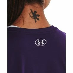 Women's Under Armour Tech™ Crewneck Tee Ash Plum -Under Armour SHOP unnamed file 3771