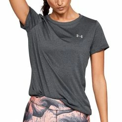 Women's Under Armour Tech™ Crewneck Tee Ash Plum -Under Armour SHOP unnamed file 3778