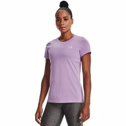 Women's Under Armour Tech™ Crewneck Tee Ash Plum -Under Armour SHOP unnamed file 3786