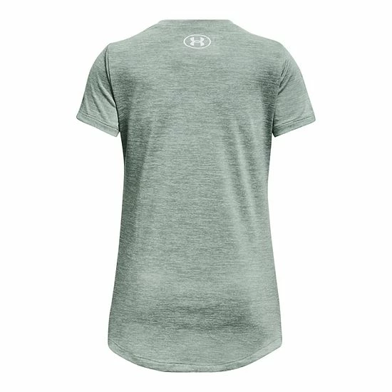 Girls 7-16 Under Armour Twist Arch Logo Tech Tee Purple Nebula 2 Girls 7-16 Under Armour Twist Arch Logo Tech Tee Purple Nebula - Image 2