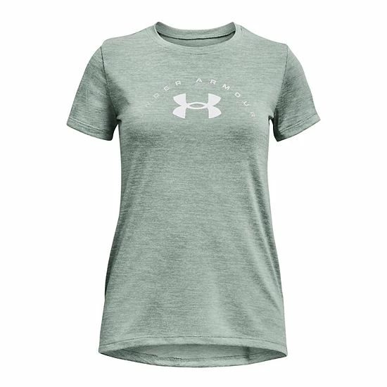 Girls 7-16 Under Armour Twist Arch Logo Tech Tee Purple Nebula 8 Girls 7-16 Under Armour Twist Arch Logo Tech Tee Purple Nebula - Image 8