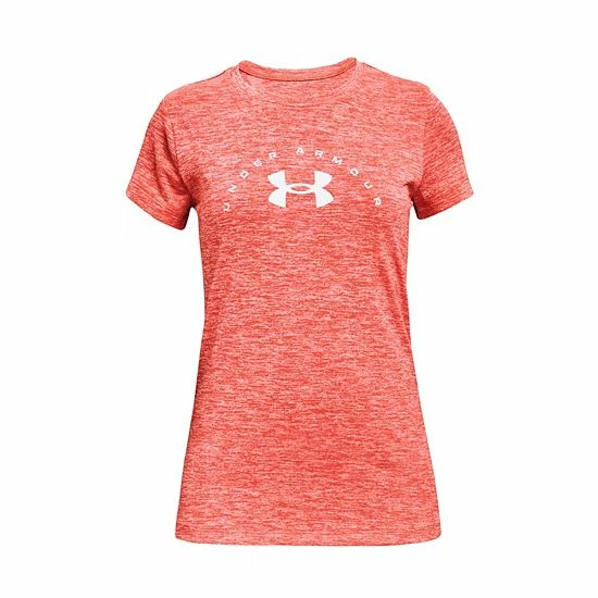 Girls 7-16 Under Armour Twist Arch Logo Tech Tee Purple Nebula 10 Girls 7-16 Under Armour Twist Arch Logo Tech Tee Purple Nebula - Image 10