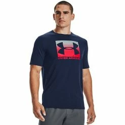 Men's Under Armour Boxed Sportstyle Tee Royal Graphite
