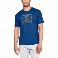 Men's Under Armour Boxed Sportstyle Tee Royal Graphite -Under Armour SHOP unnamed file 3813