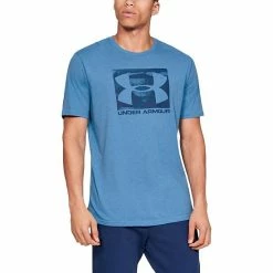 Men's Under Armour Boxed Sportstyle Tee Royal Graphite -Under Armour SHOP unnamed file 3816