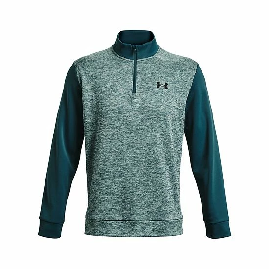 Men's Under Armour Twist Fleece Pullover Jet Gray 5 Men's Under Armour Twist Fleece Pullover Jet Gray - Image 5