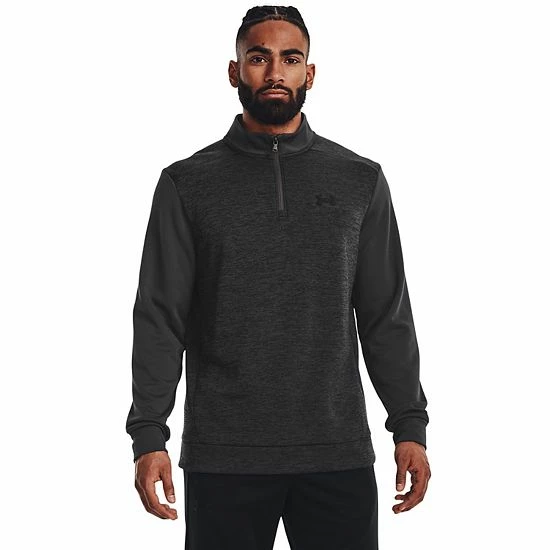 Men's Under Armour Twist Fleece Pullover Jet Gray 10 Men's Under Armour Twist Fleece Pullover Jet Gray - Image 10