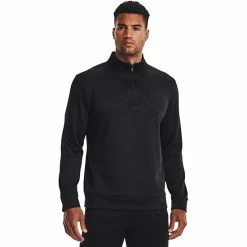 Men's Under Armour 1/4-Zip Fleece Pullover Black 32 Men's Under Armour 1/4-Zip Fleece Pullover Black -Under Armour SHOP unnamed file 387