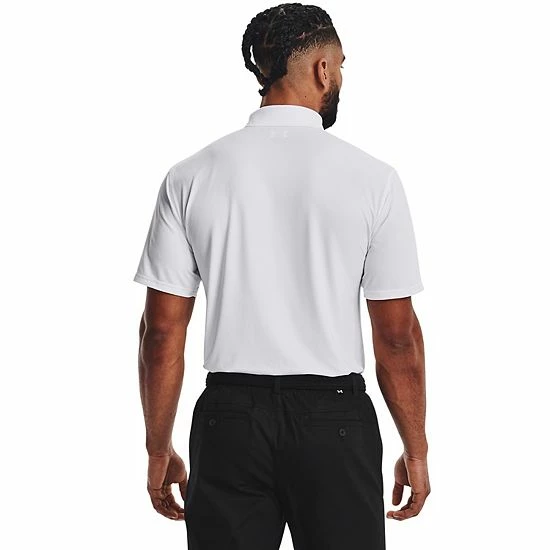 Big & Tall Under Armour Performance Polo White 2 Big & Tall Under Armour Performance Polo White - Image 2