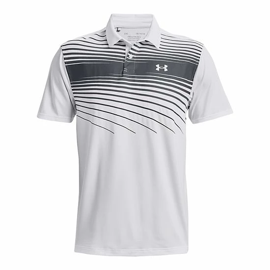 Big & Tall Under Armour Performance Polo White 4 Big & Tall Under Armour Performance Polo White - Image 4