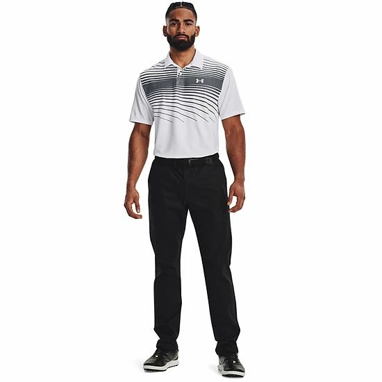 Big & Tall Under Armour Performance Polo White 5 Big & Tall Under Armour Performance Polo White - Image 5