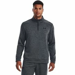 Men's Under Armour 1/4-Zip Fleece Pullover Black 33 Men's Under Armour 1/4-Zip Fleece Pullover Black -Under Armour SHOP unnamed file 388