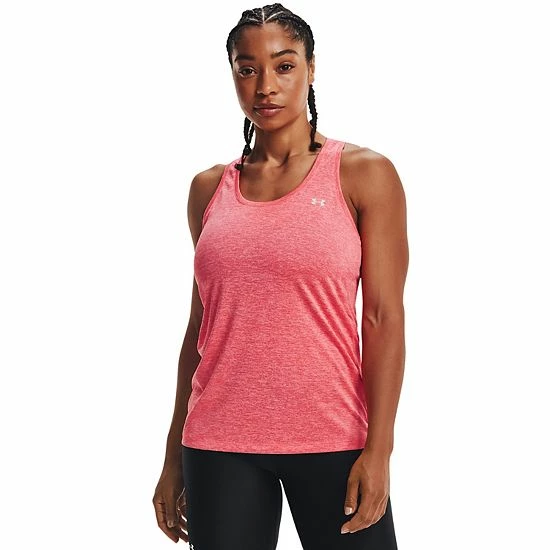 Women's Under Armour Tech Tank White 13 Women's Under Armour Tech Tank White - Image 13