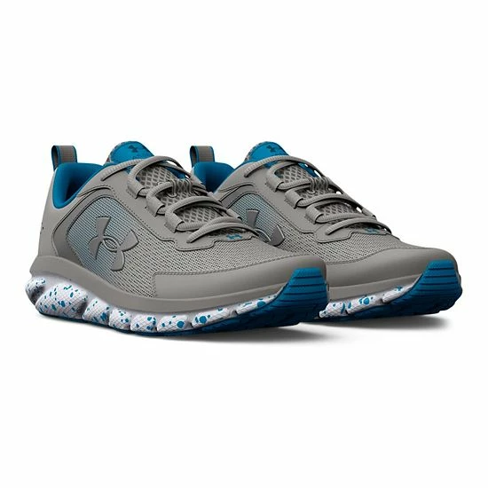 Under Armour Assert 9 Big Kids' Running Shoes Tin 3 Under Armour Assert 9 Big Kids' Running Shoes Tin - Image 3