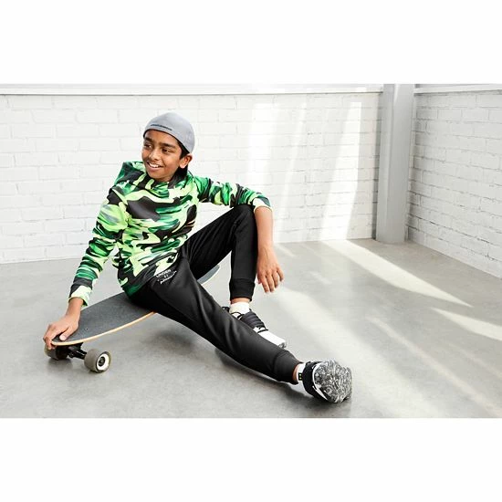 Boys 8-20 Under Armour Graphic Fleece Joggers Black 3 Boys 8-20 Under Armour Graphic Fleece Joggers Black - Image 3