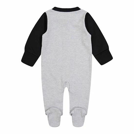 Baby Boy Under Armour Vertical Wordmark Graphic Raglan Sleep & Play 2 Baby Boy Under Armour Vertical Wordmark Graphic Raglan Sleep & Play - Image 2