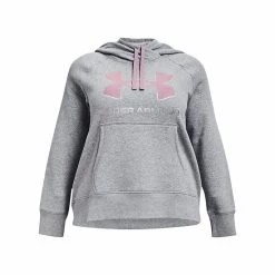 Plus Size Under Armour Rival Fleece Hoodie Steel Medium Heather 14 Plus Size Under Armour Rival Fleece Hoodie Steel Medium Heather -Under Armour SHOP unnamed file 4029