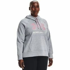 Plus Size Under Armour Rival Fleece Hoodie Steel Medium Heather 16 Plus Size Under Armour Rival Fleece Hoodie Steel Medium Heather -Under Armour SHOP unnamed file 4031