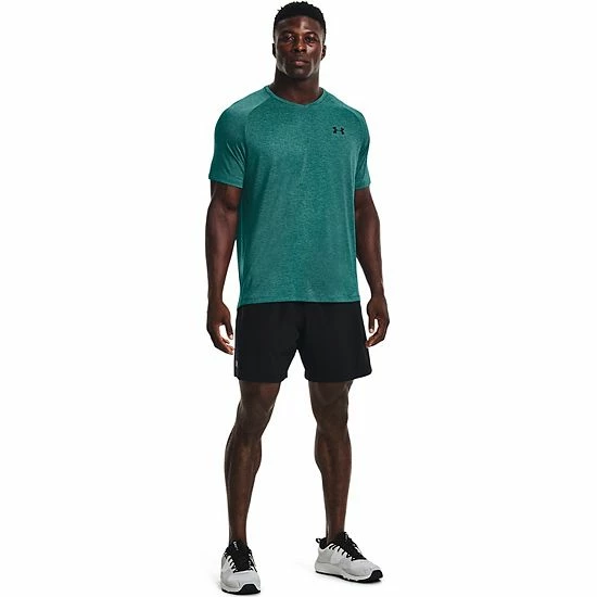 Big & Tall Under Armour Tech 2.0 V-Neck Tee Brilliant Blue 3 Big & Tall Under Armour Tech 2.0 V-Neck Tee Brilliant Blue - Image 3