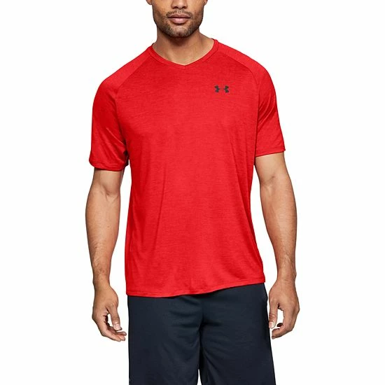 Big & Tall Under Armour Tech 2.0 V-Neck Tee Brilliant Blue 15 Big & Tall Under Armour Tech 2.0 V-Neck Tee Brilliant Blue - Image 15