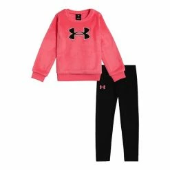 Toddler Girl Under Armour Sherpa Pullover & Velour Leggings Set