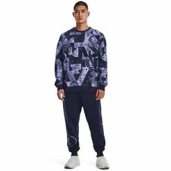 Men's Under Armour Rival Fleece Joggers Midnight Navy 10 Men's Under Armour Rival Fleece Joggers Midnight Navy -Under Armour SHOP unnamed file 4125