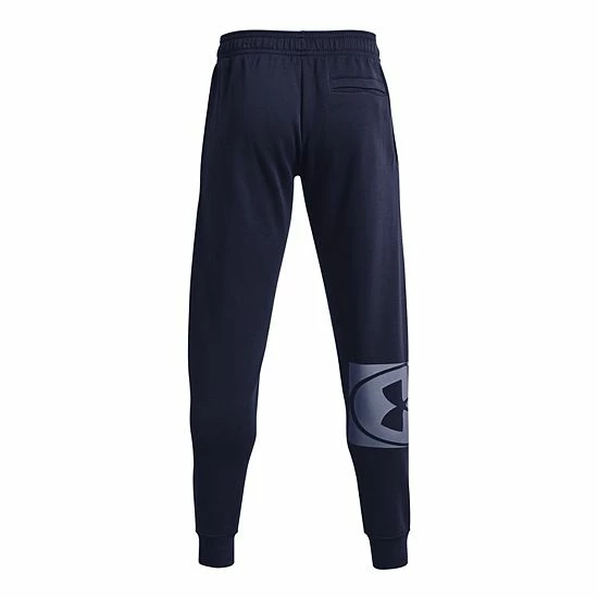 Men's Under Armour Rival Fleece Joggers Midnight Navy 5 Men's Under Armour Rival Fleece Joggers Midnight Navy - Image 5