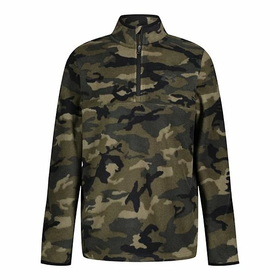 Boys Under Armour Camo Quarter-Zip Sweatshirt Midnight Navy Camo 3 Boys Under Armour Camo Quarter-Zip Sweatshirt Midnight Navy Camo - Image 3
