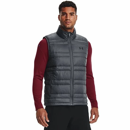 Men's Under Armour Down Vest Pitch Gray 6 Men's Under Armour Down Vest Pitch Gray - Image 6