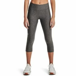 Women's Under Armour HeatGear® No-Slip Waistband Capri Leggings Charcoal Light Heather -Under Armour SHOP unnamed file 4271