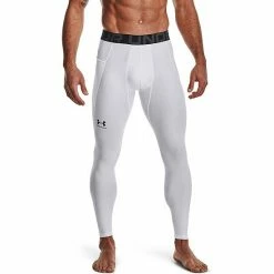 Big & Tall Under Armour HeatGear® Base Layer Leggings White