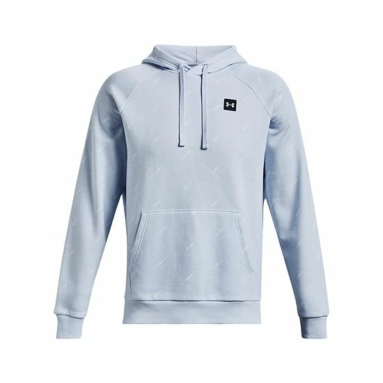 Men's Under Armour Rival Fleece Hoodie Pitch Gray 4 Men's Under Armour Rival Fleece Hoodie Pitch Gray - Image 4