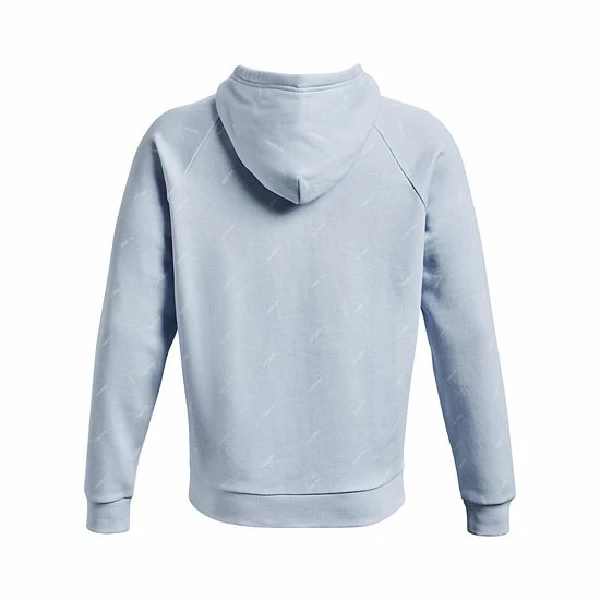 Men's Under Armour Rival Fleece Hoodie Pitch Gray 5 Men's Under Armour Rival Fleece Hoodie Pitch Gray - Image 5