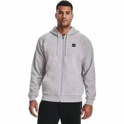 Men's Under Armour Rival Fleece Full-Zip Hoodie Mod Gray Light Heather 32 Men's Under Armour Rival Fleece Full-Zip Hoodie Mod Gray Light Heather -Under Armour SHOP unnamed file 434