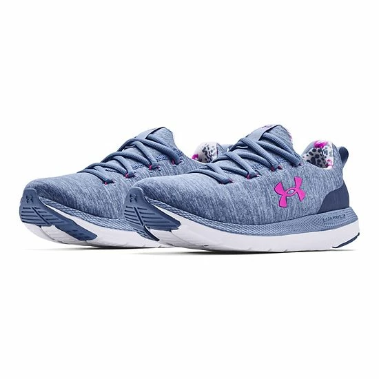 Under Armour Charged Impulse Knit Women's Running Shoes Breaker Blue Gray 6 Under Armour Charged Impulse Knit Women's Running Shoes Breaker Blue Gray - Image 6