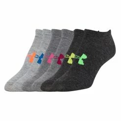 Women's Under Armour 6-pk. Training No-Show Socks Island Blue