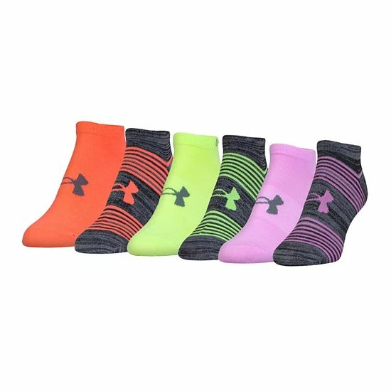 Women's Under Armour 6-pk. Training No-Show Socks Island Blue 10 Women's Under Armour 6-pk. Training No-Show Socks Island Blue - Image 10