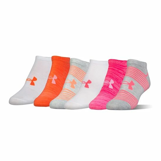 Women's Under Armour 6-pk. Training No-Show Socks Island Blue 11 Women's Under Armour 6-pk. Training No-Show Socks Island Blue - Image 11