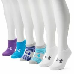 Women's Under Armour 6-pk. Training No-Show Socks Island Blue 25 Women's Under Armour 6-pk. Training No-Show Socks Island Blue -Under Armour SHOP unnamed file 4409
