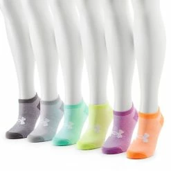 Women's Under Armour 6-pk. Training No-Show Socks Island Blue 27 Women's Under Armour 6-pk. Training No-Show Socks Island Blue -Under Armour SHOP unnamed file 4411